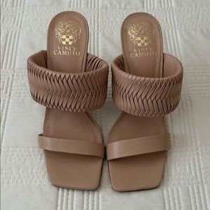 Vince Camuto Women's Nude Heeled Sandals